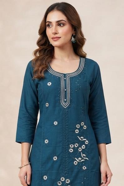 Muted Green Kurta