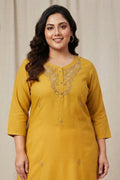 Yellow Long Kurta