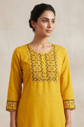 Yellow Long Kurta